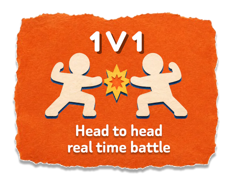 1v1: head to head real time battle